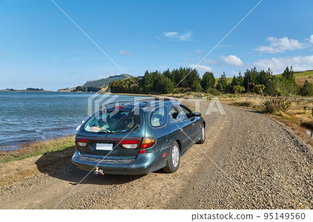 Rural road drive road trip 95149560