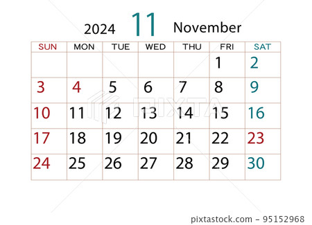 2024 calendar november 95152968