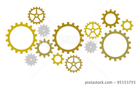 Gear metal illustration Gear metal illustration 95153755