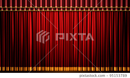 Theater Curtain Opening Opening Opening Stage Curtain Stage Curtain Hall Ceremony CG Background Theater Curtain Opening Opening Opening Stage Curtain Stage Curtain Hall Ceremony CG Background 95153789
