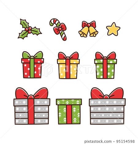 Christmas symbols elements Christmas symbols elements 95154598
