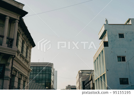 Retro buildings, Gaehangjang Open Port Area Street in Incheon, Korea Retro buildings, Gaehangjang Open Port Area Street in Incheon, Korea 95155195