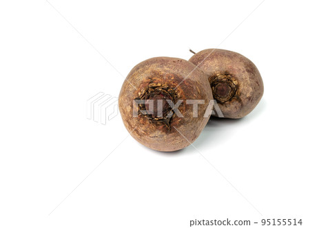 Whole Beet Root, Beetroot, Red Beets, Raw Beet Isolated 95155514