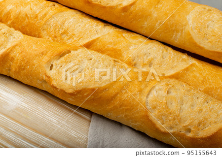 French Baguette Closeup French Baguette Closeup 95155643