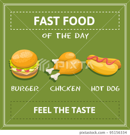 Fast Food Poster Fast Food Poster 95156334