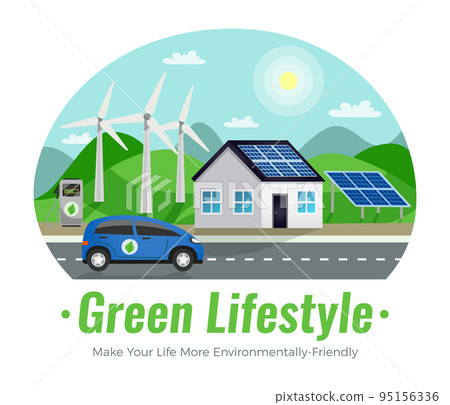 Ecology Colored Composition Ecology Colored Composition 95156336
