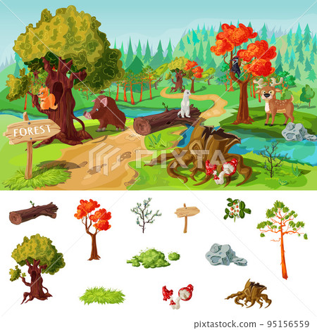 Forest Elements Concept 95156559