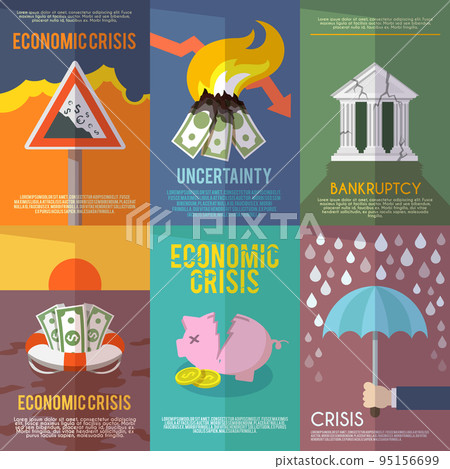 Economic Crisis Poster 95156699