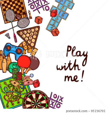 Game sketch background 95156701