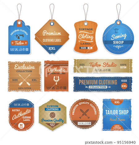 Exclusive Clothing Labels Set Exclusive Clothing Labels Set 95156940