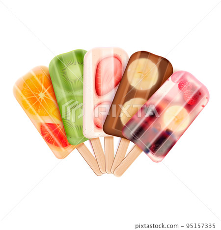 Fruity Popsicles Assortment Composition 95157335