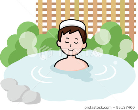 一個人進入溫泉 一個人進入溫泉 95157400