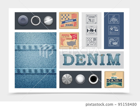 Flat Denim Composition 95158480