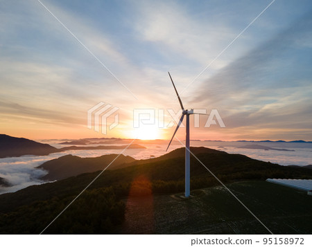 The scenery of six hundred horses in Cheongoksan Mountain 95158972