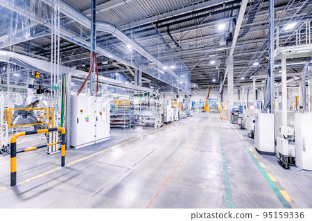 plant interior as industrial background 95159336