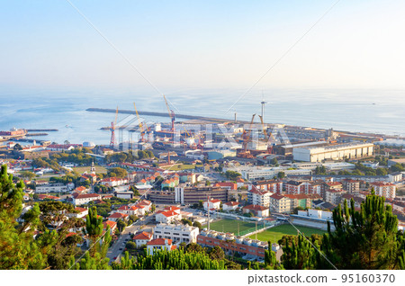 Viana Castelo port skyline Portugal 95160370