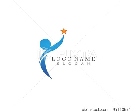 Health people logo and symbols template icons Health people logo and symbols template icons 95160655
