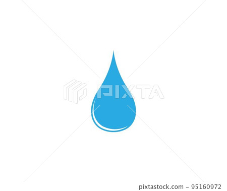 Water drop Logo Template vector illustration design 95160972
