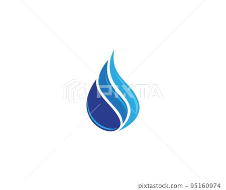 Water drop Logo Template vector illustration design 95160974
