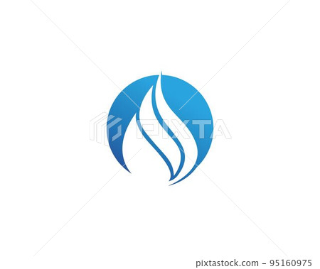 Water drop Logo Template vector illustration design 95160975