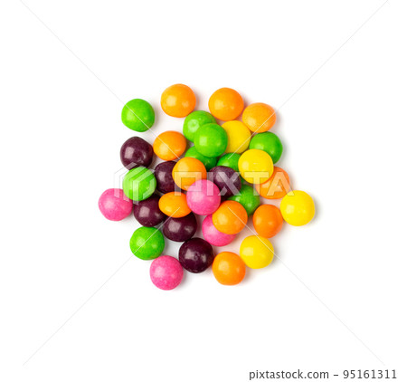 Small Round Candies Isolated 95161311