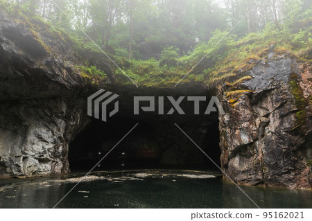 Abandoned underground marble quarry of Ruskeala Abandoned underground marble quarry of Ruskeala 95162021
