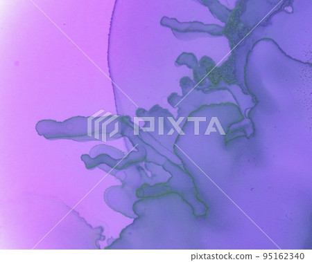 Ethereal Art Texture. Liquid Ink Wash Wallpaper. 95162340