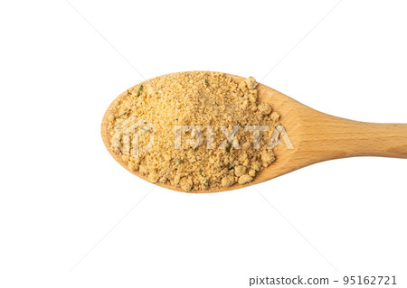 Mushroom Powder Pile Isolated 95162721