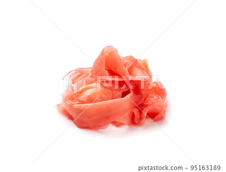 Pickled Ginger Isolated 95163189
