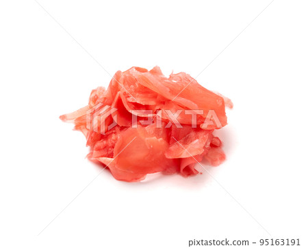 Pickled Ginger Isolated Pickled Ginger Isolated 95163191