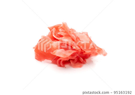 Pickled Ginger Isolated Pickled Ginger Isolated 95163192