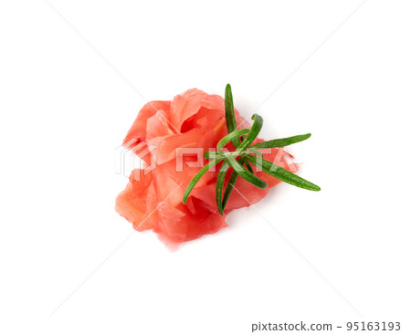 Pickled Ginger Isolated Pickled Ginger Isolated 95163193