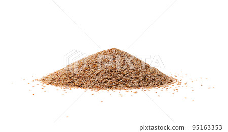 Plantago Ovata Seeds Isolated, Psyllium Husk, Isabgol Ispaghula Plantago Ovata Seeds Isolated, Psyllium Husk, Isabgol Ispaghula 95163353