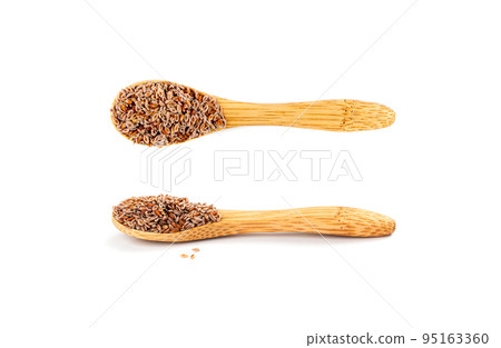 Plantago Ovata Seeds Isolated, Psyllium Husk, Isabgol Ispaghula Plantago Ovata Seeds Isolated, Psyllium Husk, Isabgol Ispaghula 95163360