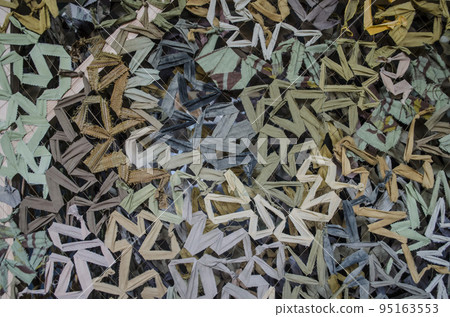 Camouflage military net woven by Ukrainian women 95163553