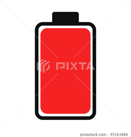 Battery charge status . Icon phone battery energy levels and power indicator. Recharge battery electricity . Accumulator smartphone load interface and progress bar generation 95163866