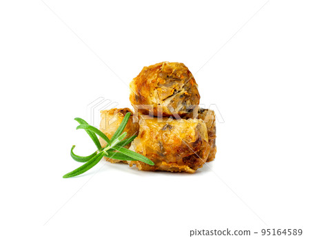 Spring Rolls, Rollos Primavera Isolated 95164589
