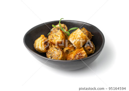Spring Rolls, Rollos Primavera Isolated Spring Rolls, Rollos Primavera Isolated 95164594