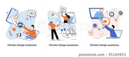 Change climate awareness metaphor, saving planet, World Environment Day, global warming ecological problems Change climate awareness metaphor, saving planet, World Environment Day, global warming ecological problems 95164955