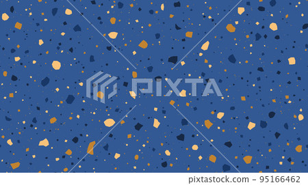 Terrazzo seamless pattern. Repeating floor texture. Artificial stone mosaic background. Trendy surface and textile design. Vector Terrazzo seamless pattern. Repeating floor texture. Artificial stone mosaic background. Trendy surface and textile design. Vector 95166462