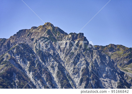 Tsugaike Nature Park with autumn colors starting to change, view from Observation Marsh 95166842