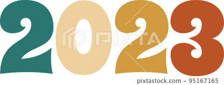 2023 happy new year. 2023 PNG Transparent Images. minimal style. PNG. greeting card. 95167165