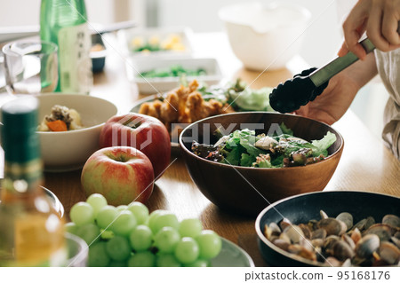 家庭聚會/自製食物形象 95168176