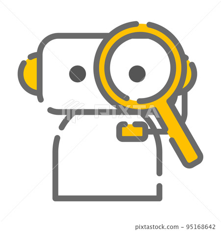 Chatbot analysis - Stock Illustration [95168642] - PIXTA