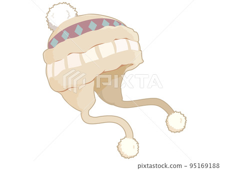 Illustration of knit hat 95169188