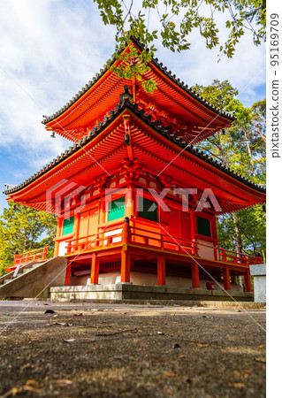 秋葉在京都東山市今熊野觀音寺 秋葉在京都東山市今熊野觀音寺 95169709