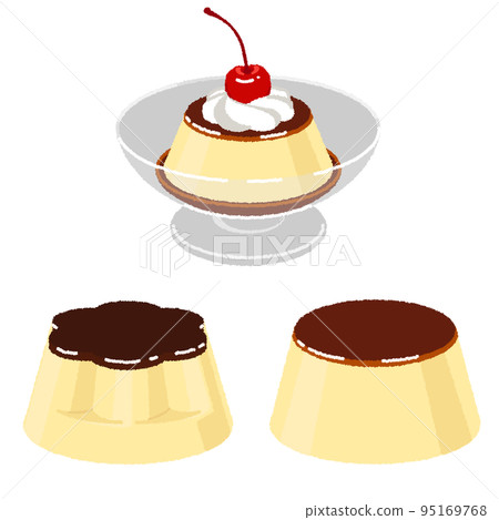 布丁的例證 95169768