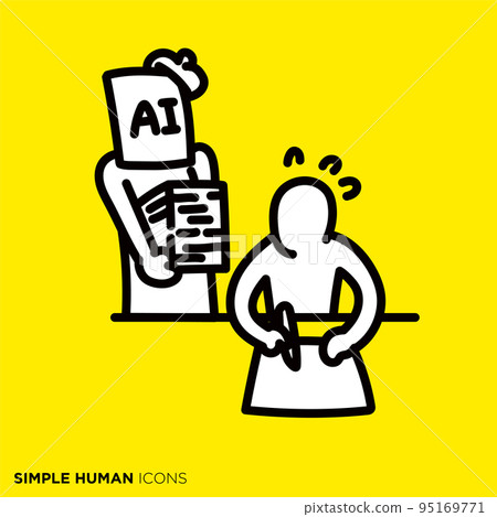 Simple Human Action And Pose Icon Series People Who Make Ai A