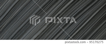 Abstract fluid art background black colors. Liquid marble. Acrylic painting on canvas with dark gray gradient. 95170275