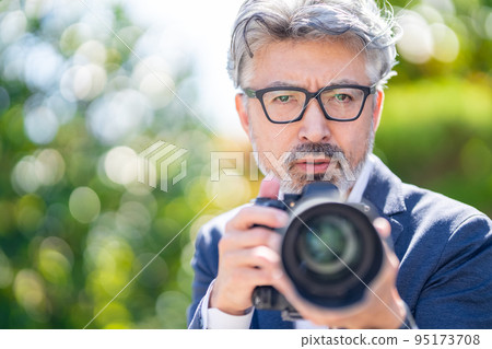Cameraman ball bokeh Cameraman ball bokeh 95173708